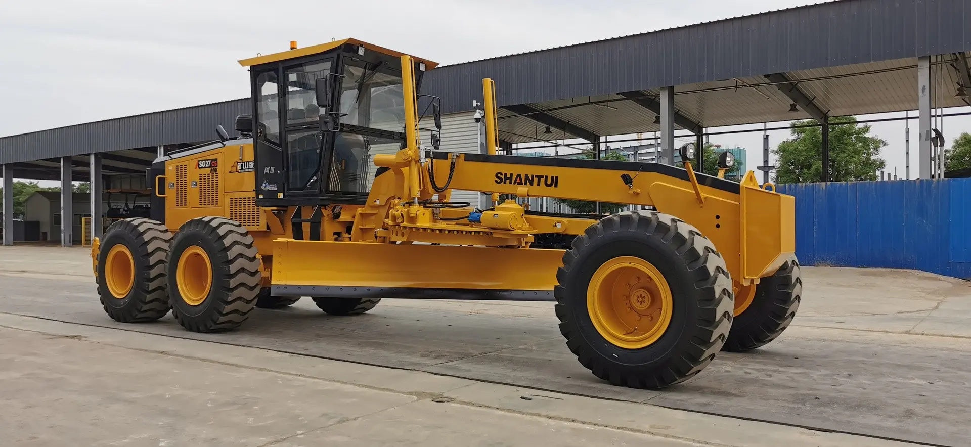New Shantui SG27-G MN Motor Grader for Sale rear side view