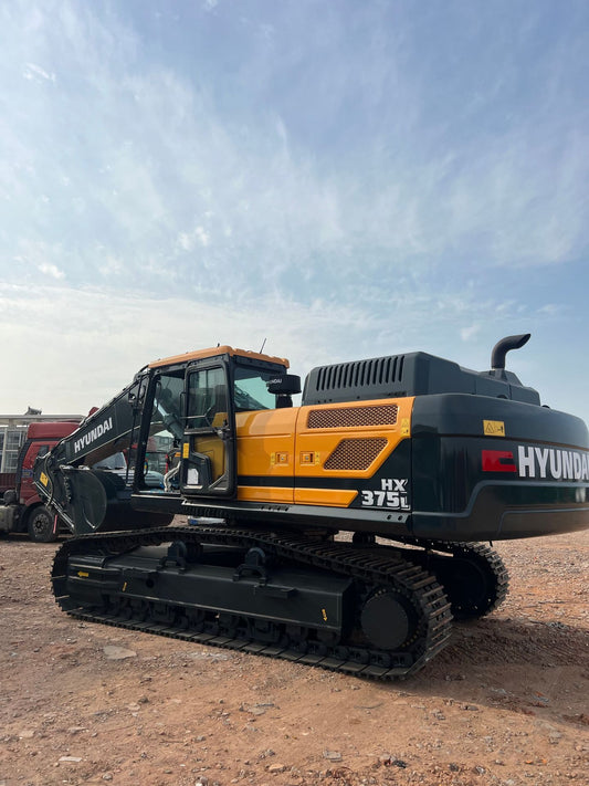 New Hyundai HX375L Excavator for Sale rear side view
