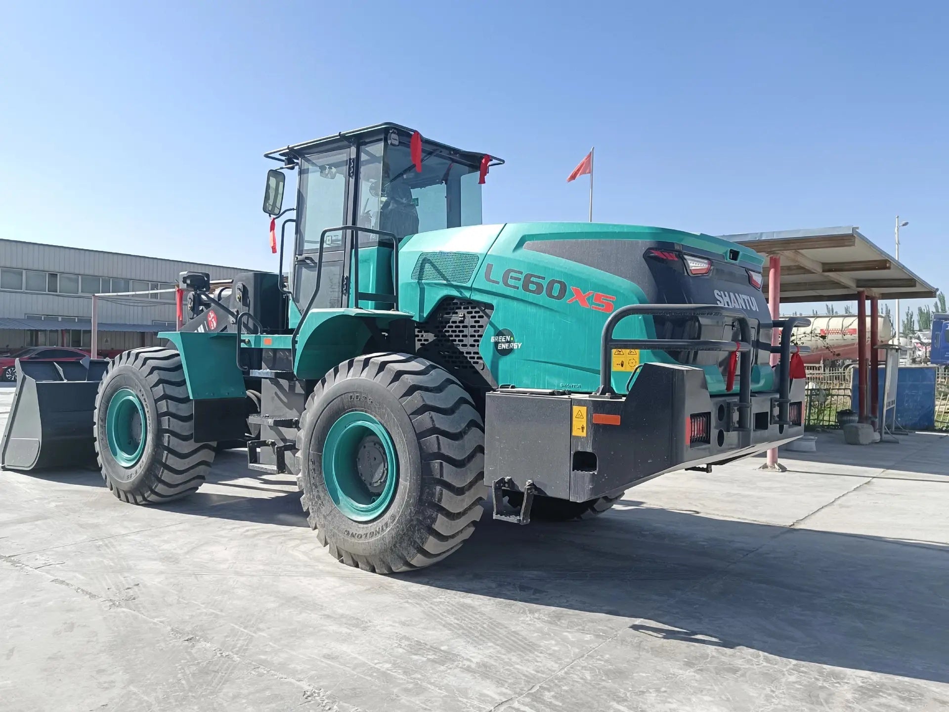 New Shantui LE60-X5 Wheel Loader for Sale rear side view