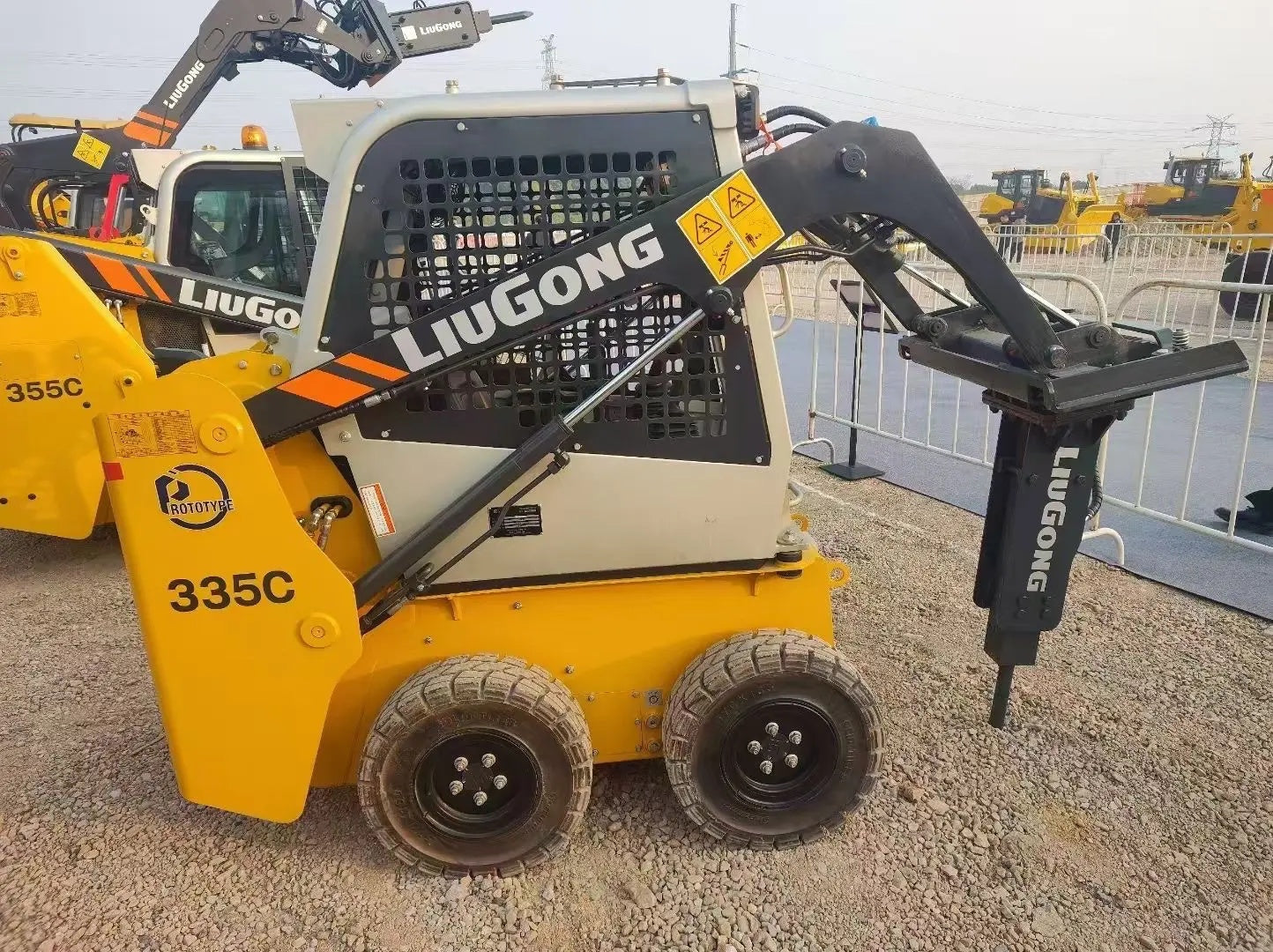 New Liugong 335C Wheel Loader for Sale rear side view