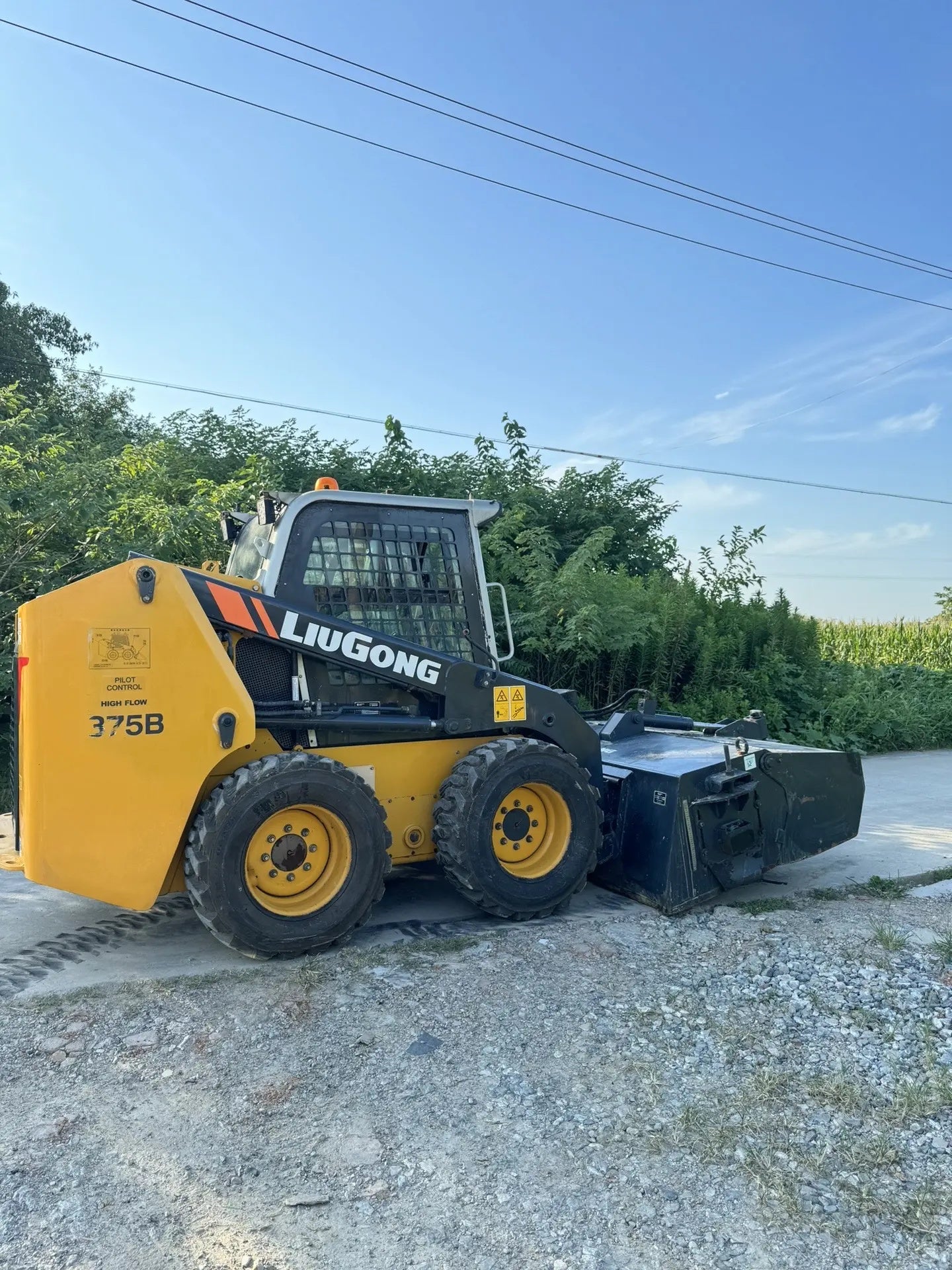 New Liugong 375BMAXG4 Wheel Loader for Sale front view
