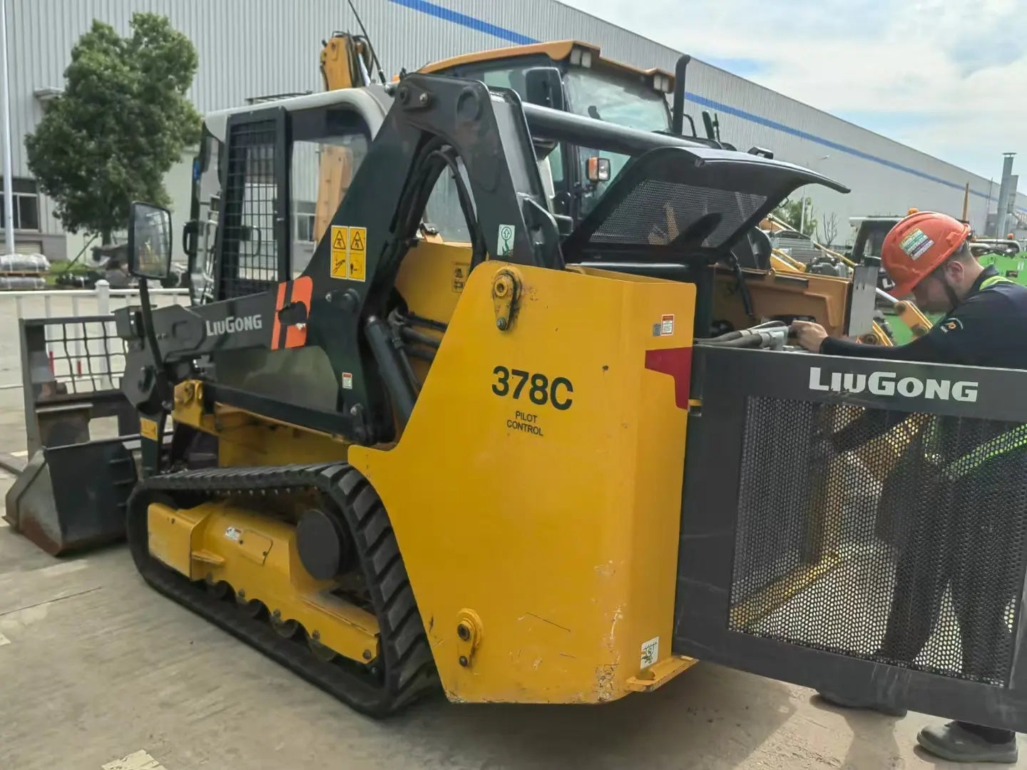 New Liugong 378C Wheel Loader for Sale rear side view