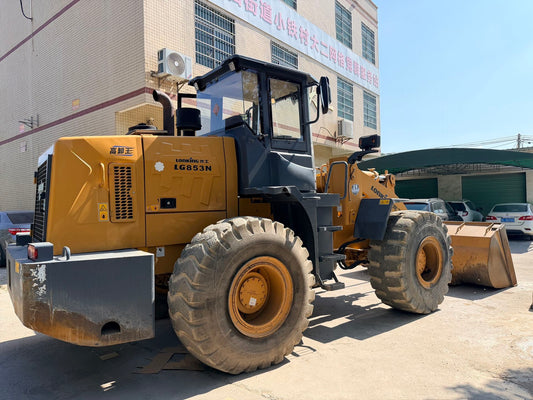 Used Lonking LG853N Wheel Loader for Sale rear side view