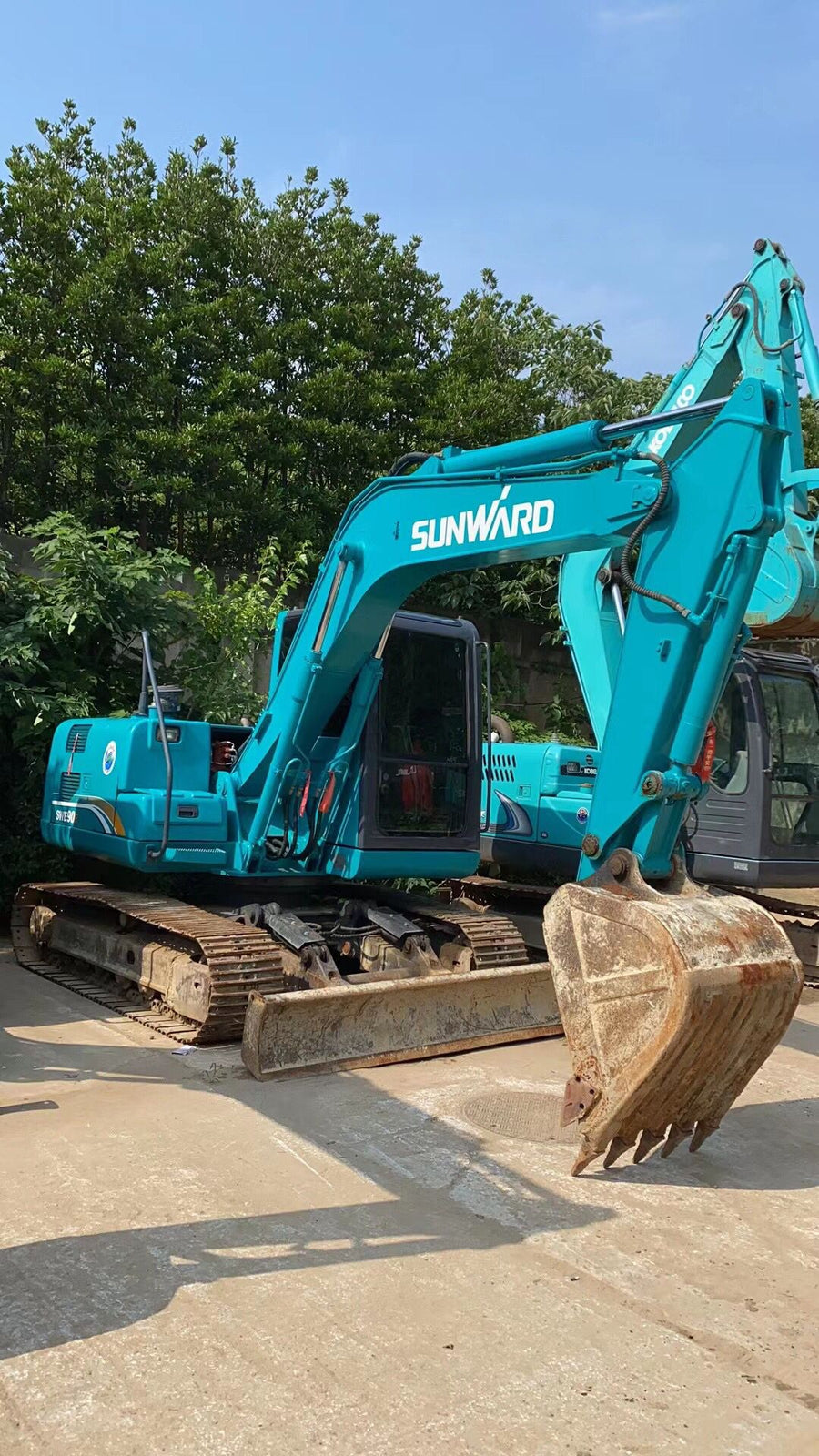 Excavadora de cadenas Sunward SWE90E usada en venta | Precio Sunward SWE90E foto de detalle 2