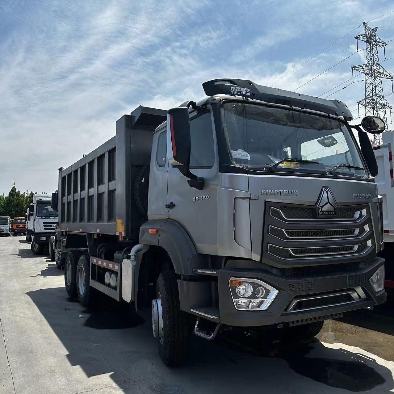 New Howo 380HP Dump Truck for Sale front view
