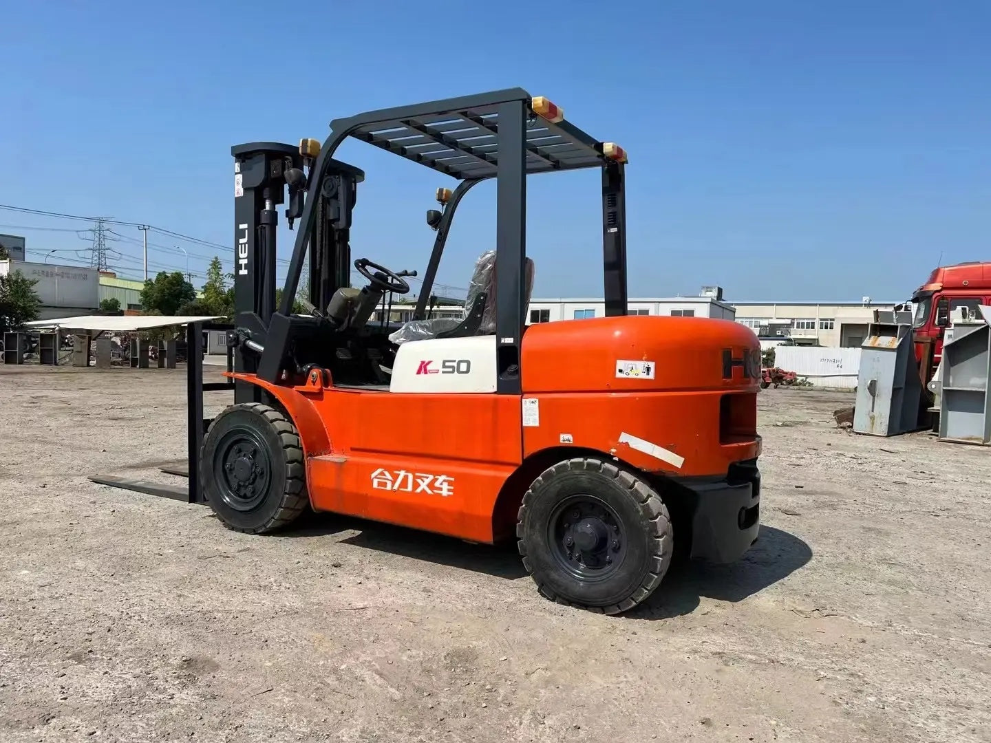 USED HELI FORKLIFT CPC50