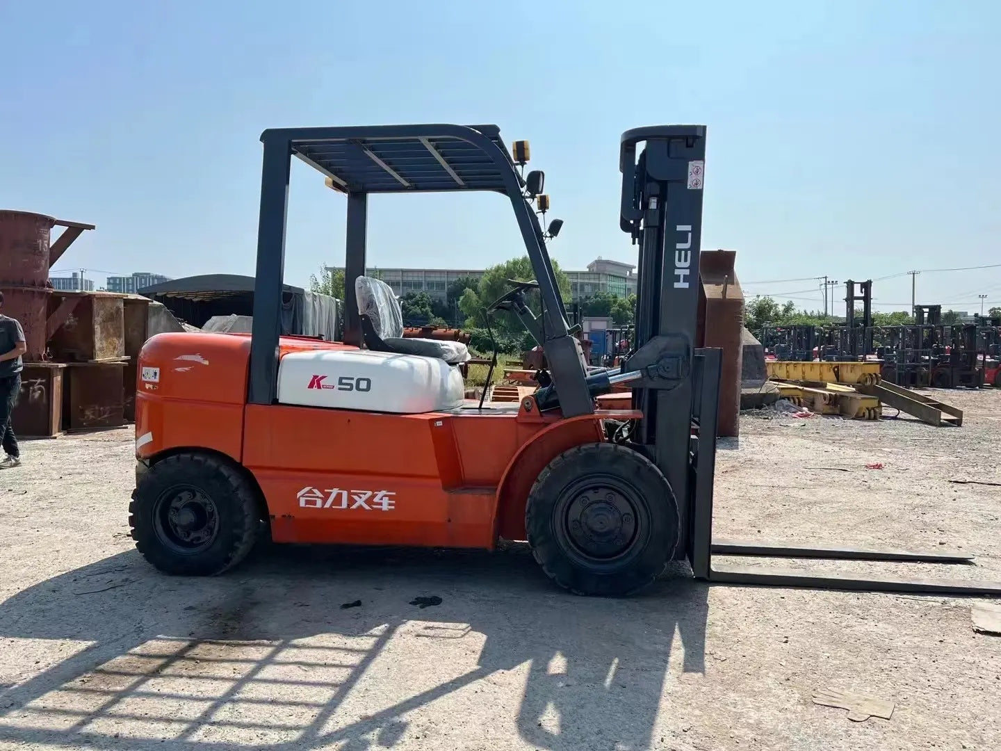 USED HELI FORKLIFT CPC50