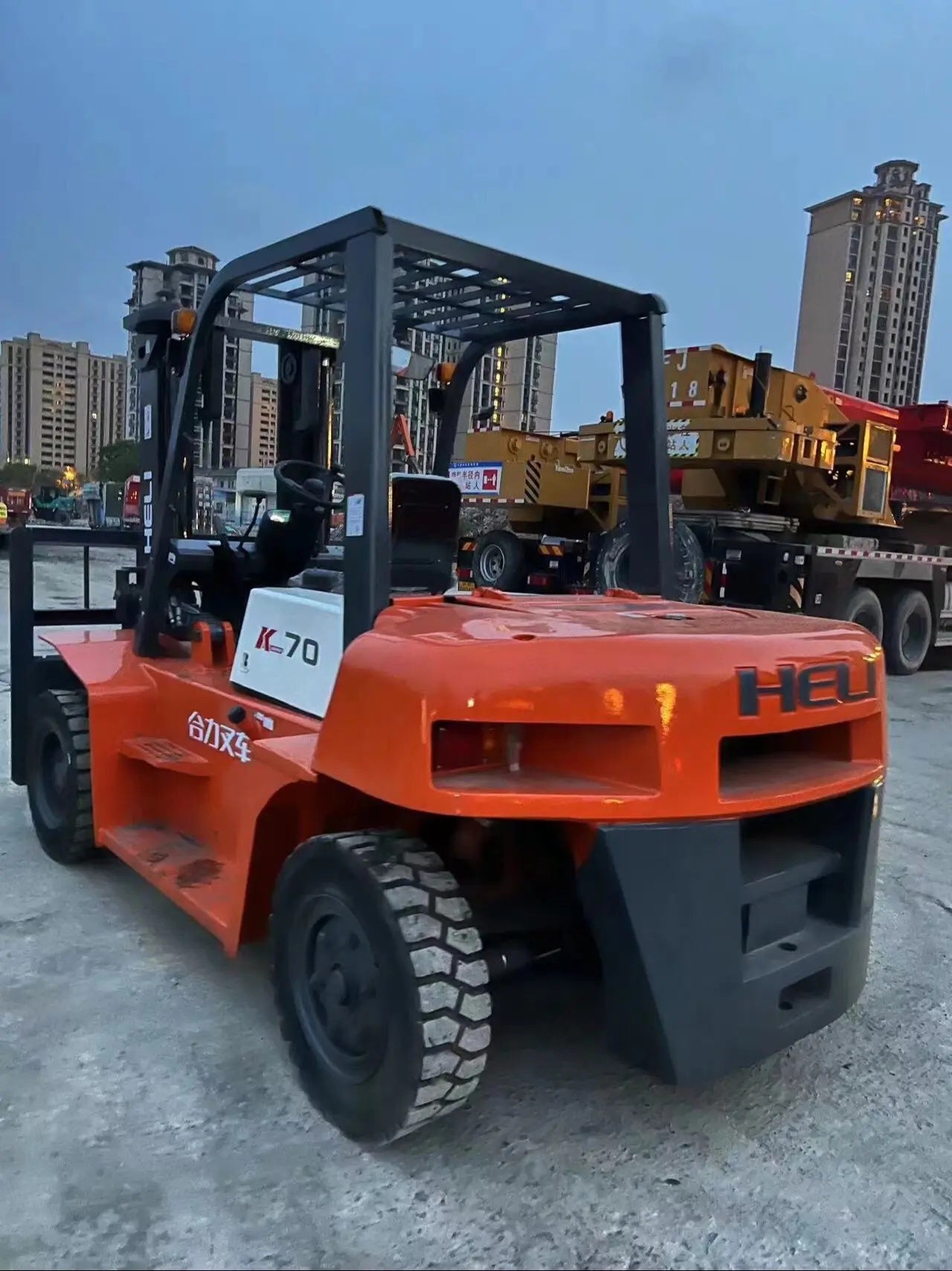 USED HELI FORKLIFT CPC70
