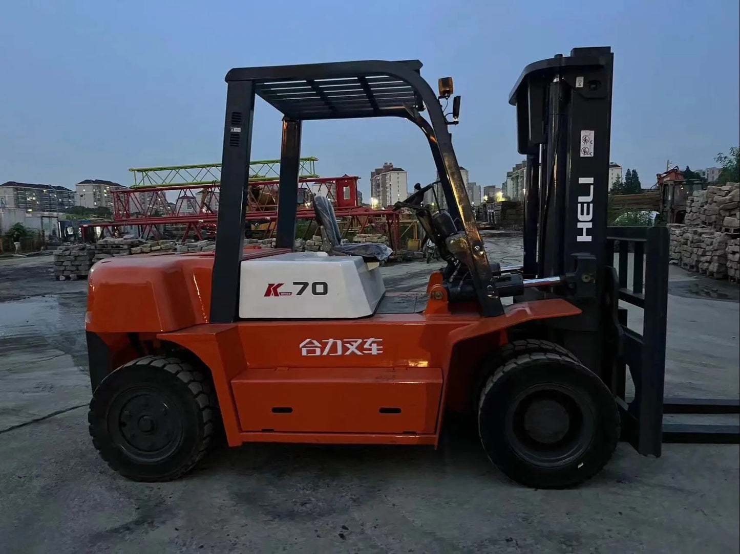 USED HELI FORKLIFT CPC70