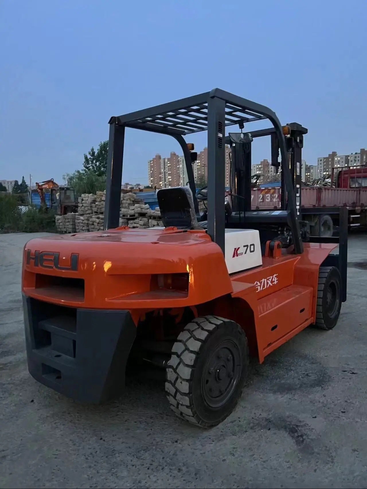 USED HELI FORKLIFT CPC70