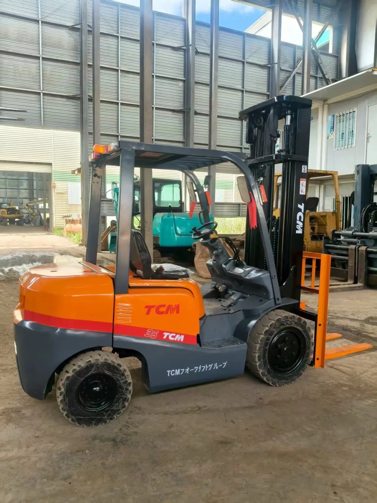 USED TCM FORKLIFT FD35