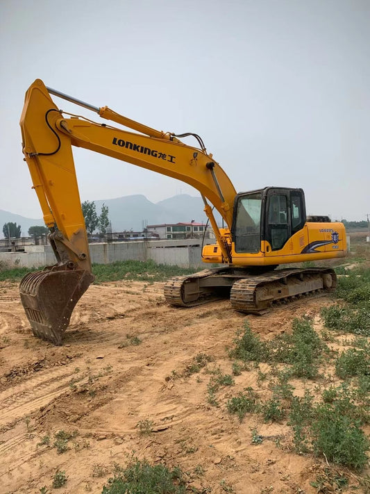 Used Lonking LG6225 Excavator for Sale rear side view