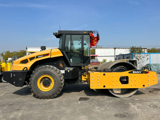 Used Sany SSR260C-10H Road Roller for Sale - Alternative Stock rear side view
