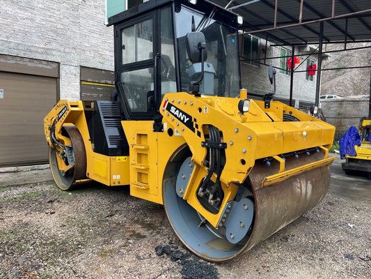 Used Sany STR130C-8 Road Roller for Sale - Updated Model rear side view