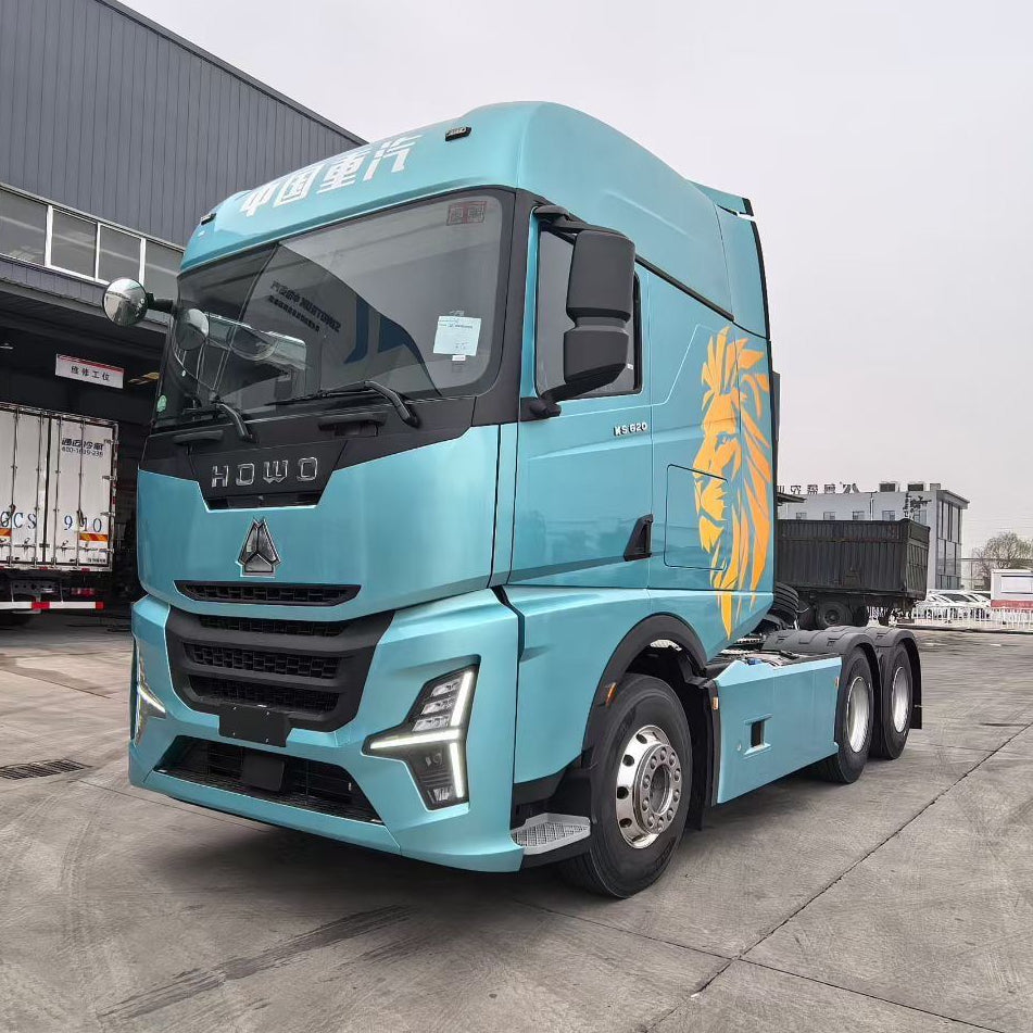 New Howo 620HP Truck Chassis for Sale side view