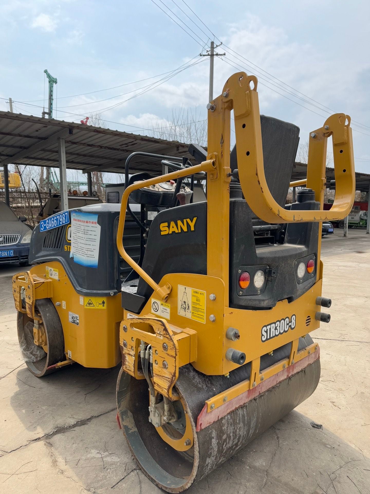 USED SANY STR30C-8