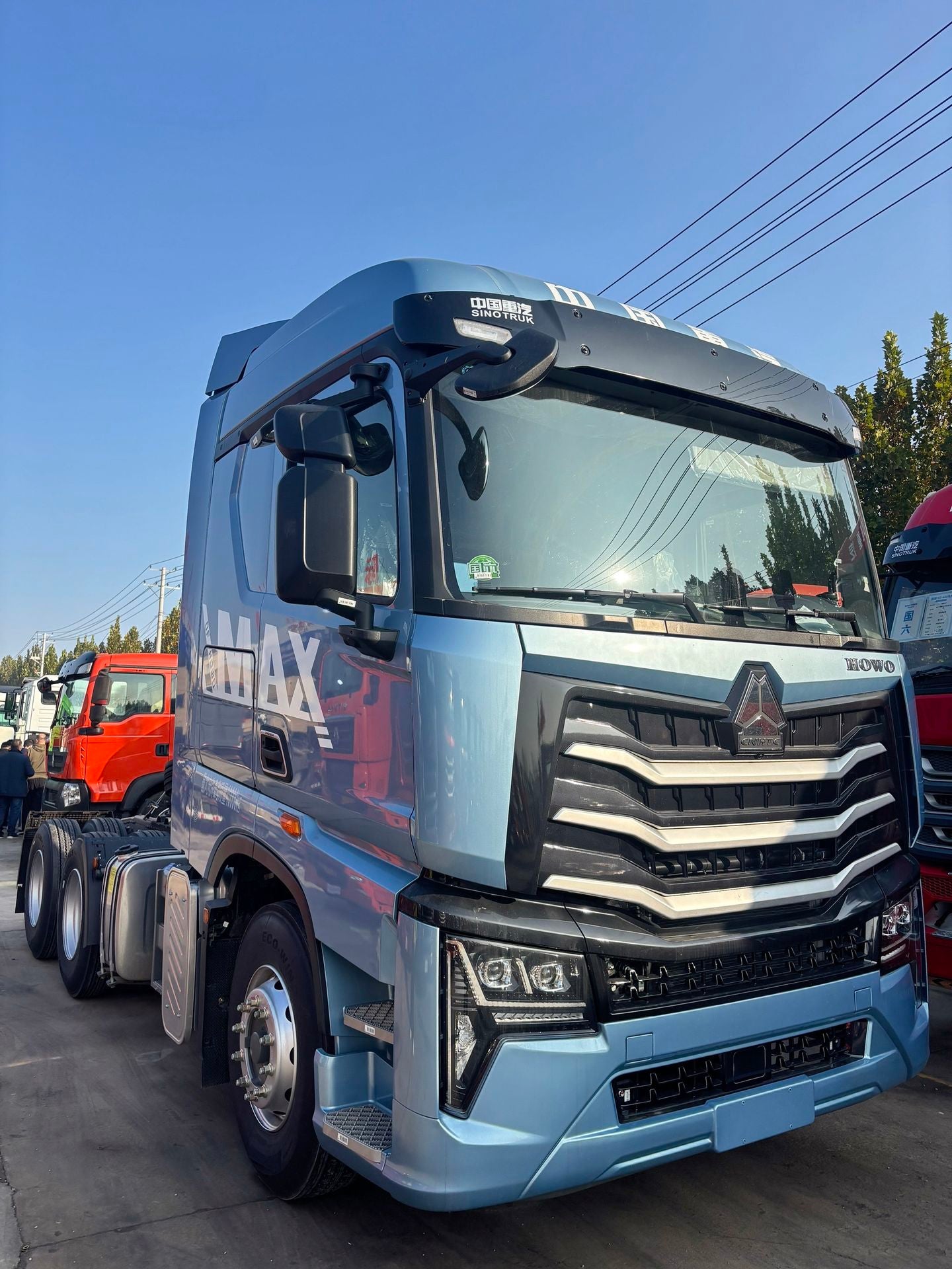 New Howo 540HP Truck Chassis for Sale front view