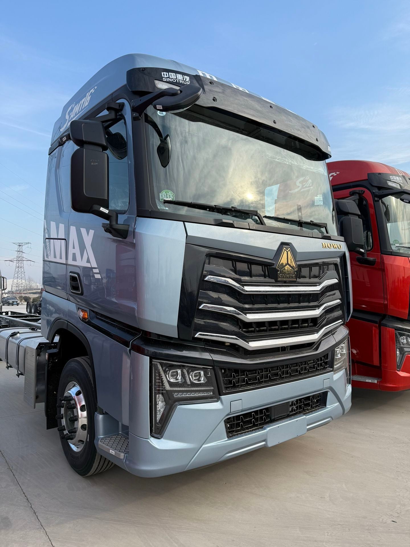 New Howo 350HP Truck Chassis for Sale detail view