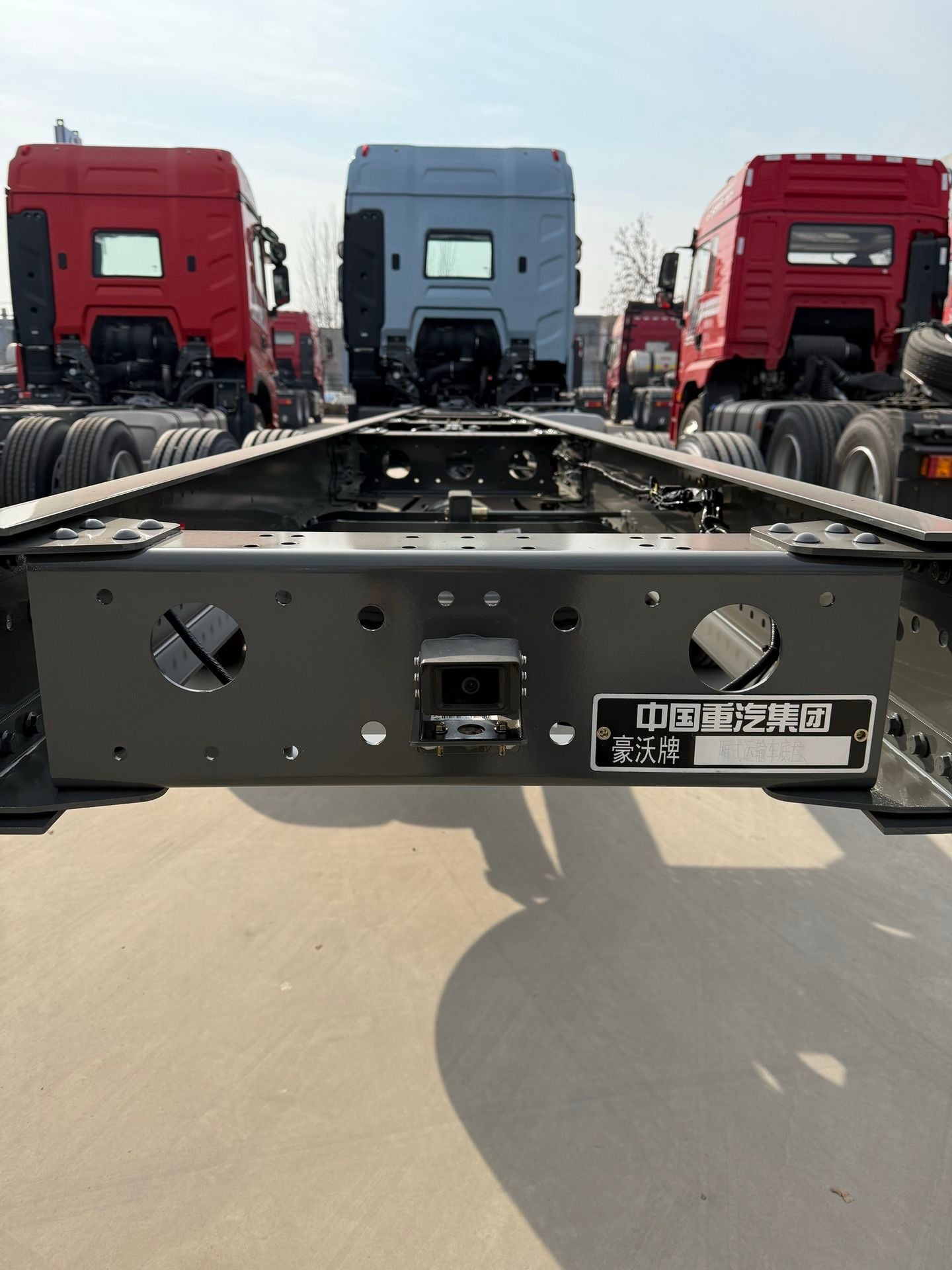 New Howo 350HP Truck Chassis for Sale detail view
