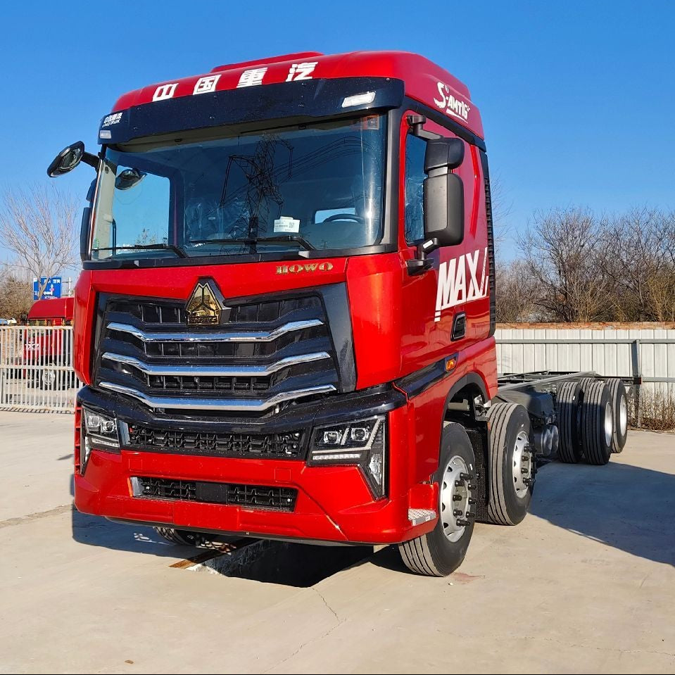 New Howo 460HP Truck Chassis for Sale side view