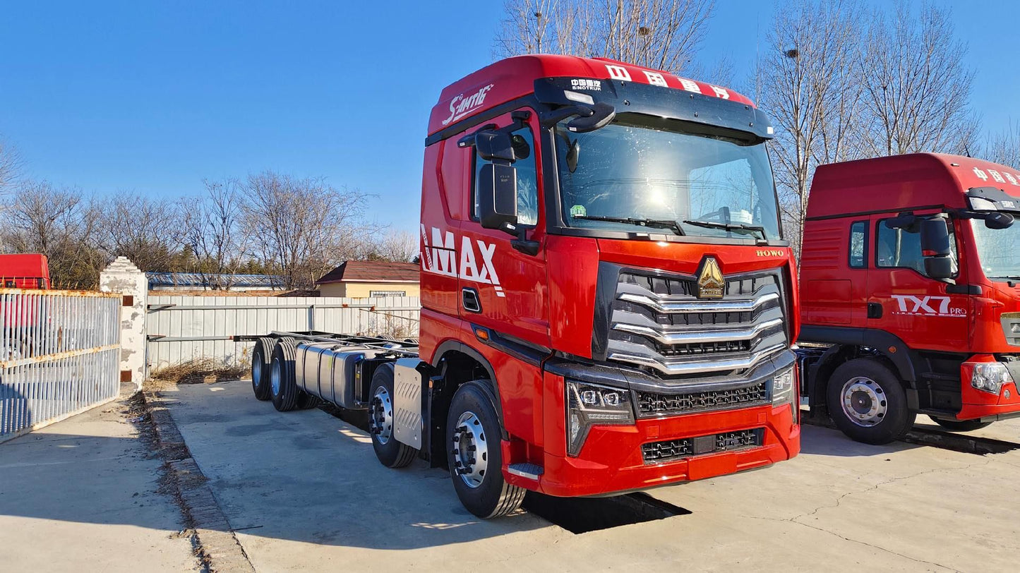 New Howo 460HP Truck Chassis for Sale front view