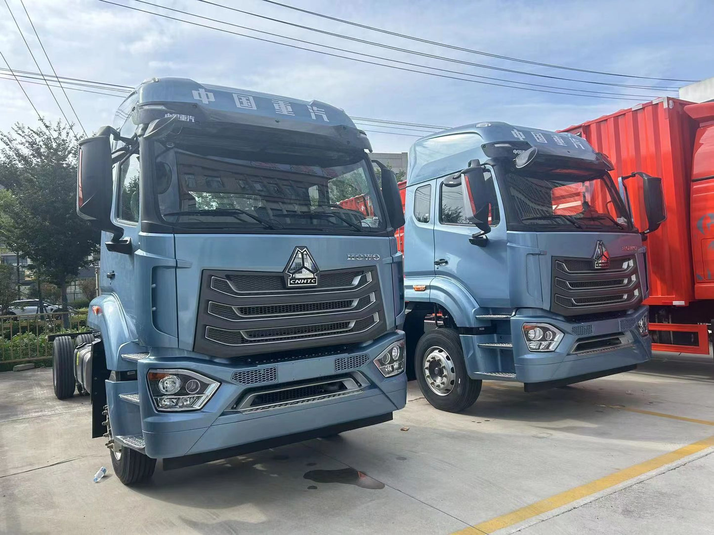 New Howo 290HP Truck Tractor for Sale front view