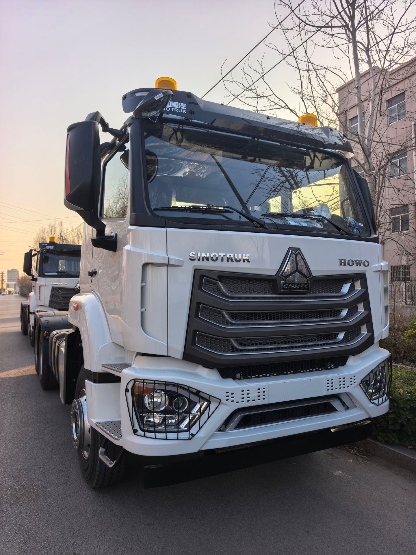 New Howo 400HP Truck Chassis for Sale front view