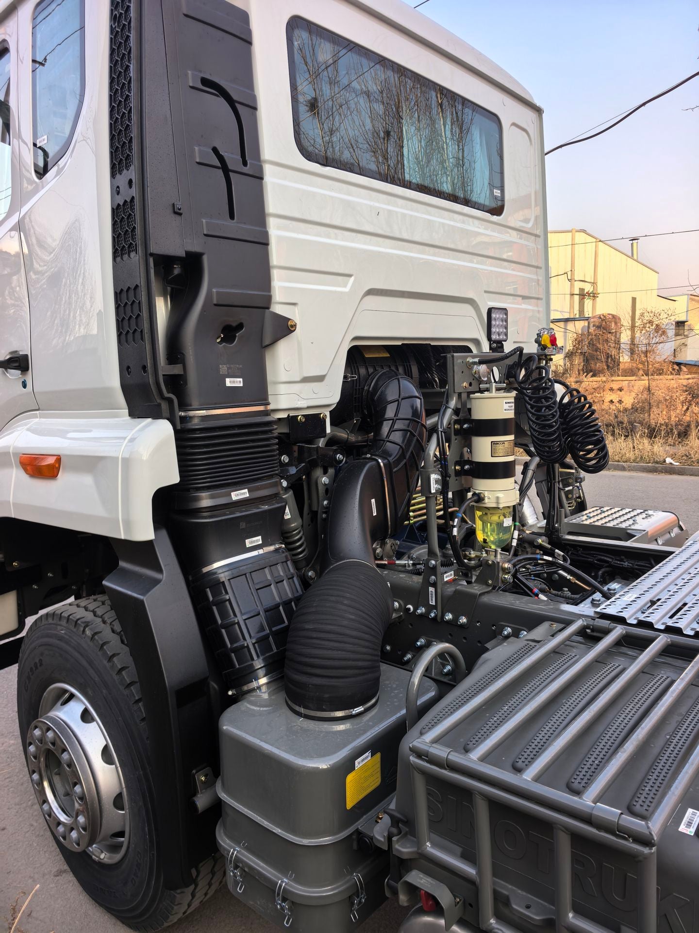 New Howo 400HP Truck Chassis for Sale detail view