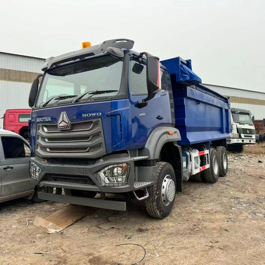 New Howo 400HP Dump Truck for Sale side view