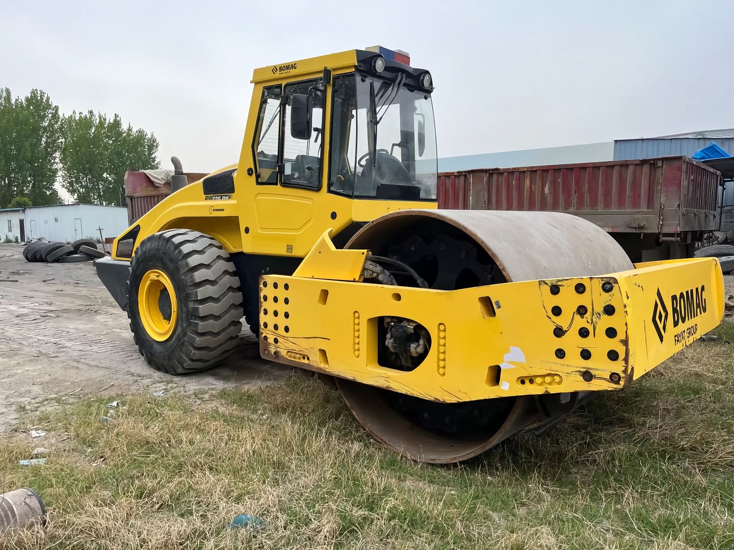 Used Bomag BW226 Road Roller for Sale front view