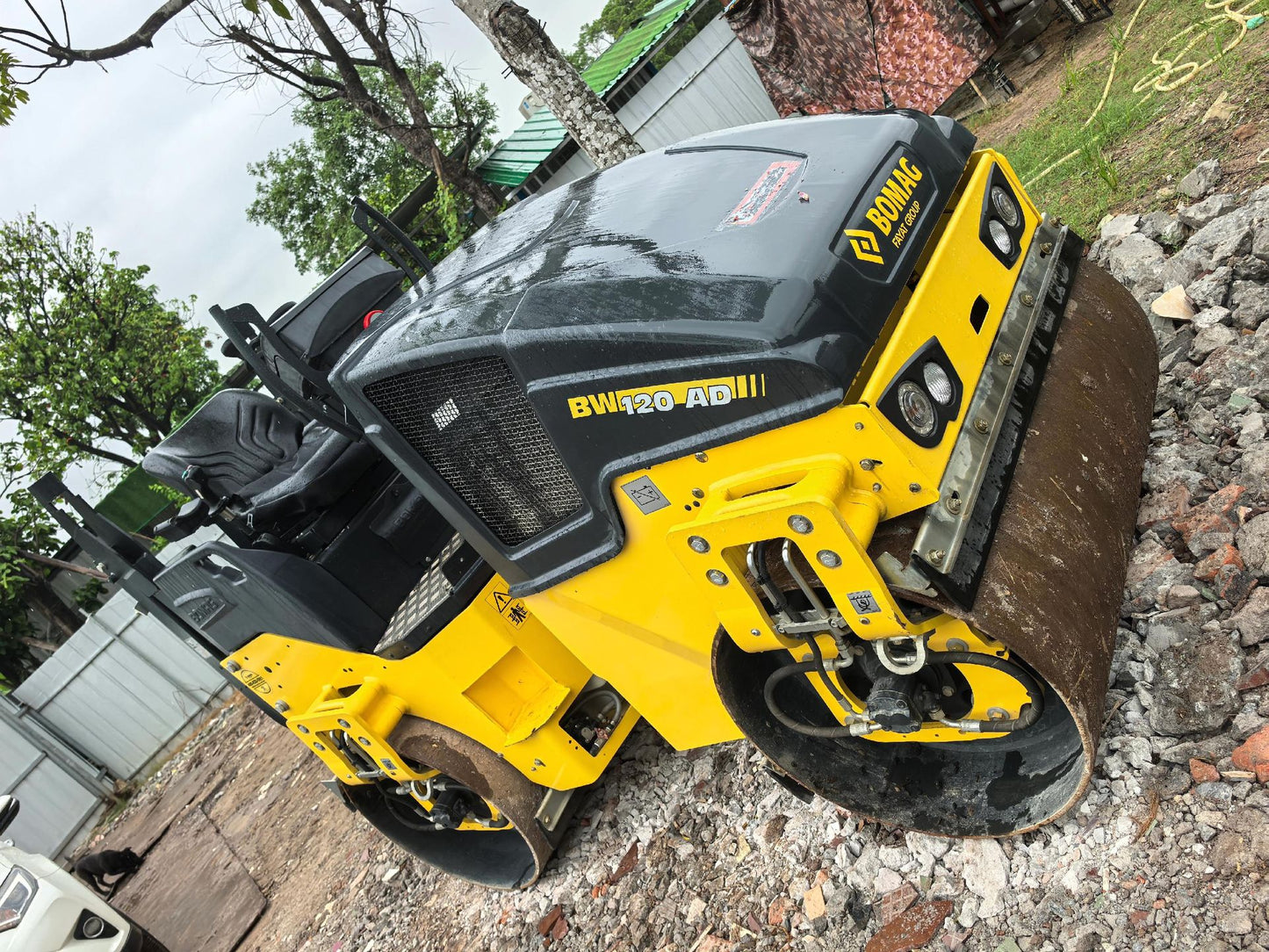 Used Bomag BW120 Road Roller for Sale detail view