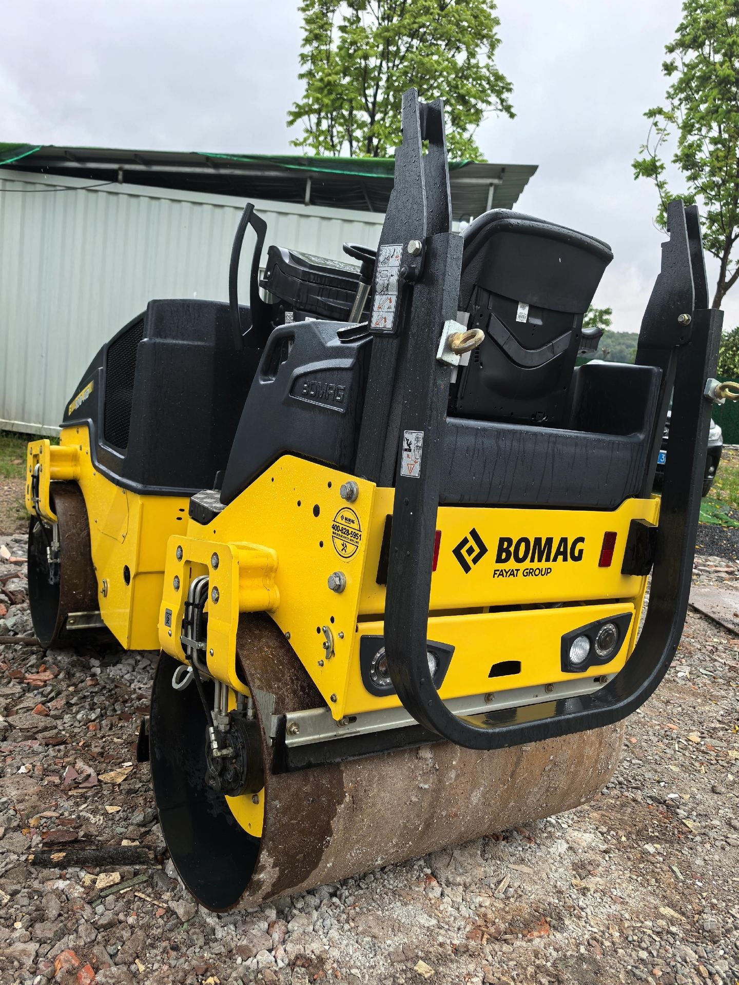 Used Bomag BW120 Road Roller for Sale detail view