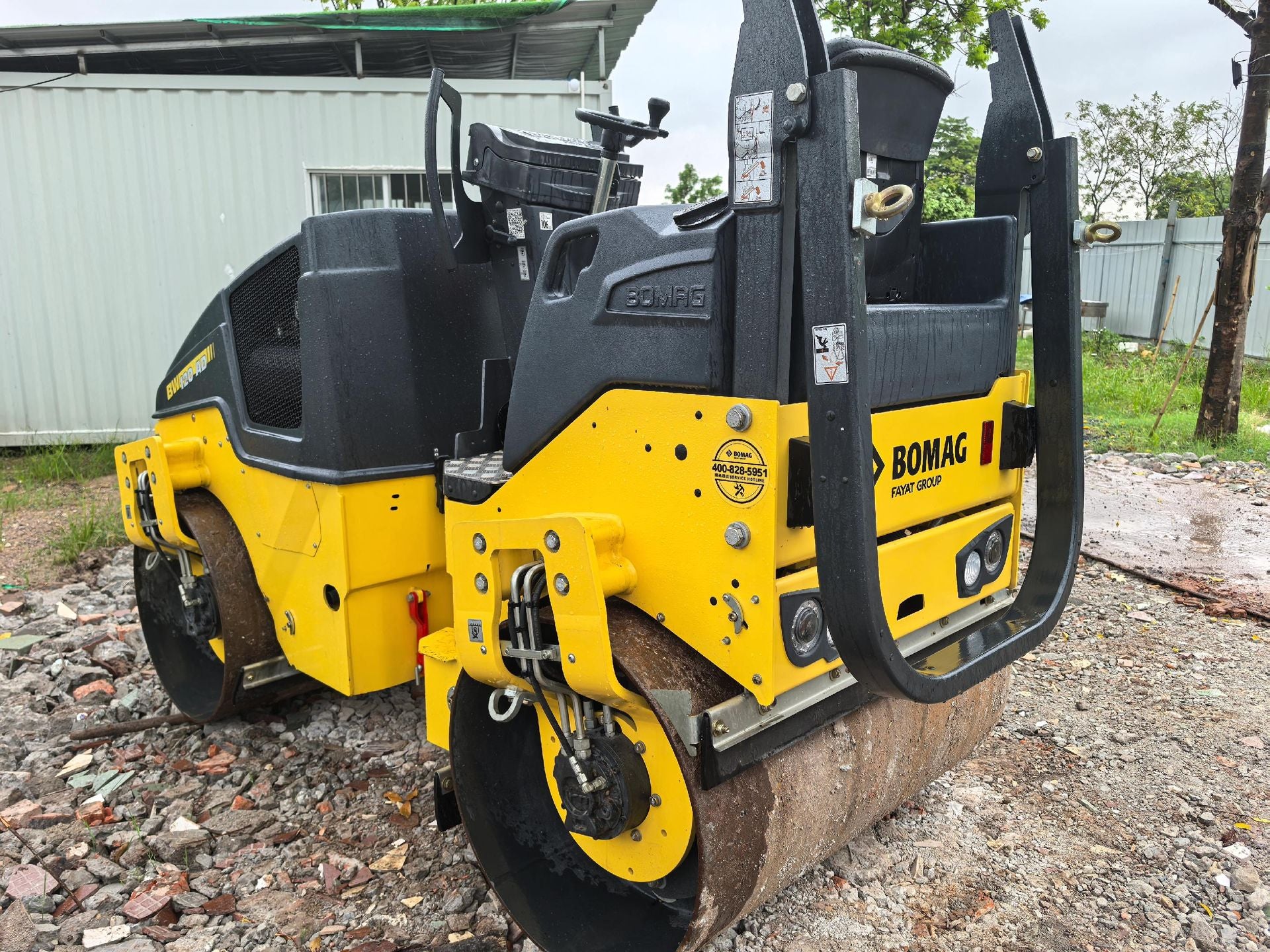 Used Bomag BW120 Road Roller for Sale detail view