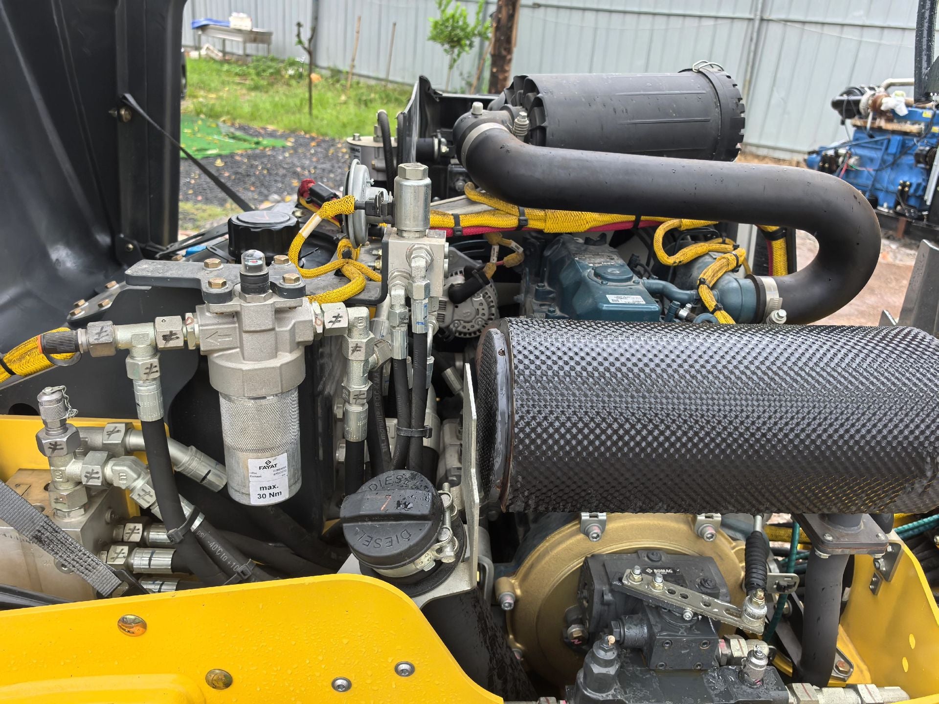 Used Bomag BW120 Road Roller for Sale detail view