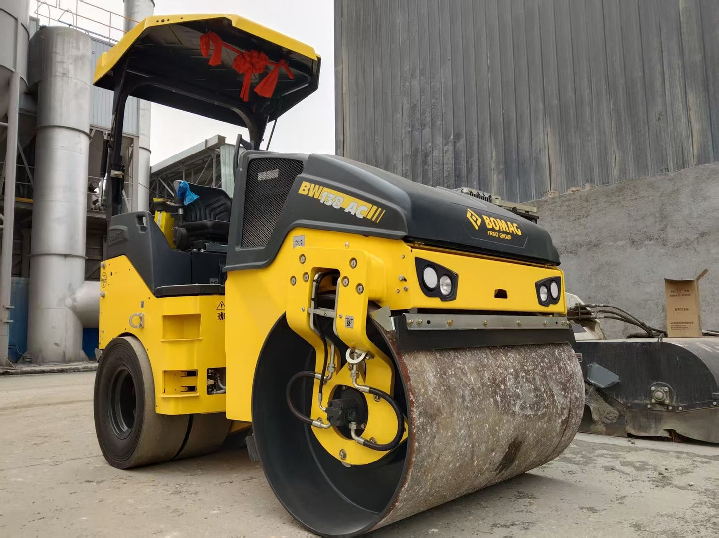 Used Bomag BW138AC Road Roller for Sale detail view