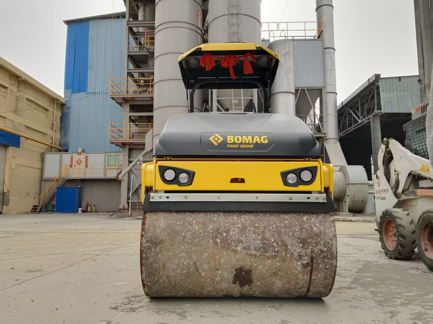 Used Bomag BW138AC Road Roller for Sale detail view