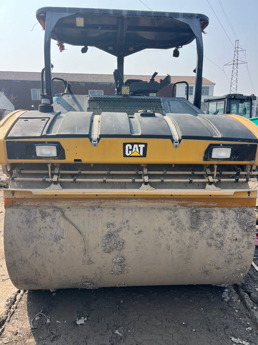 Used Caterpillar CB13 Road Roller for Sale rear side view