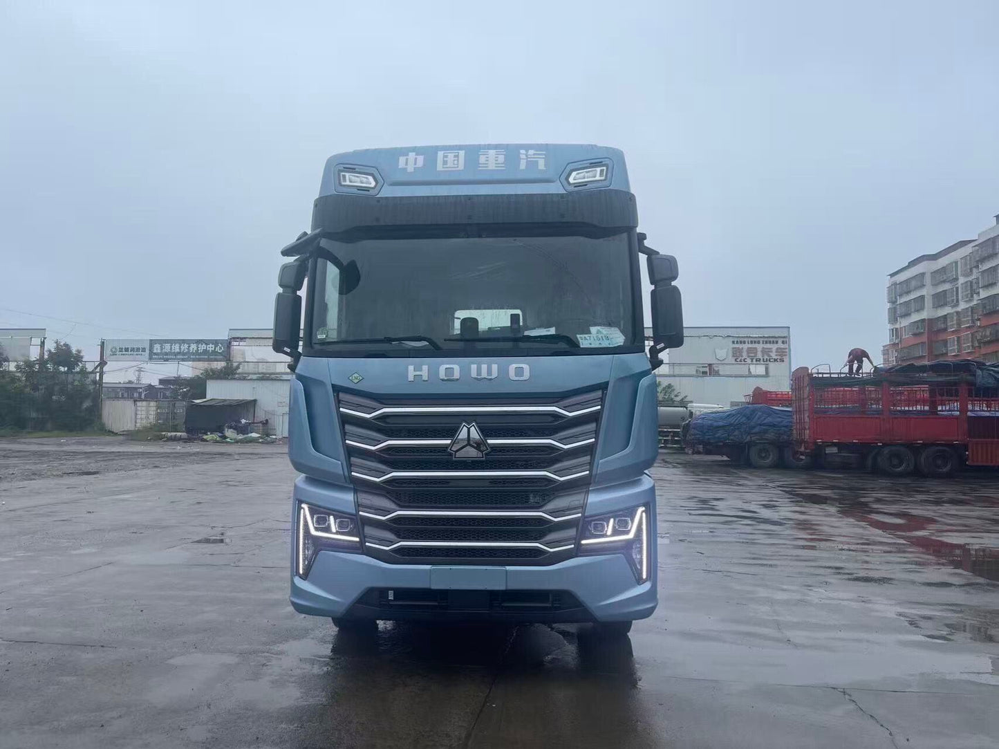New Howo 720HP Wozun Edition Truck Chassis for Sale front view