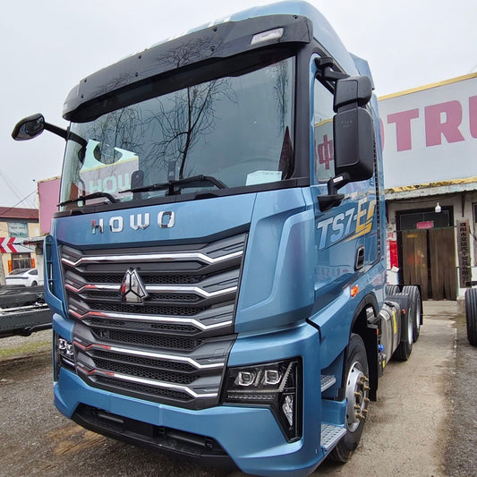 New Howo 540HP Truck Chassis for Sale - Updated Model side view