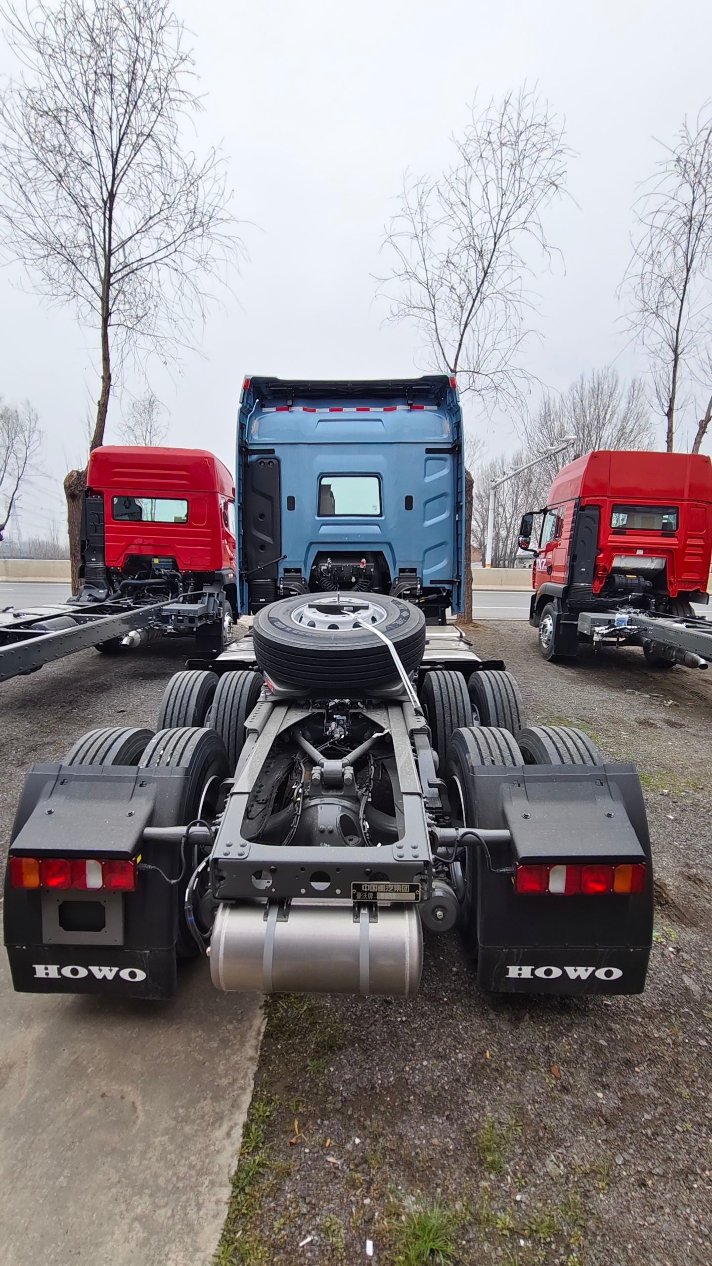 New Howo 540HP Truck Chassis for Sale - Updated Model front view
