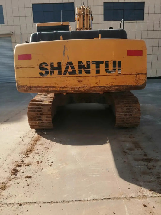 Used Shantui SE210 Excavator for Sale rear side view
