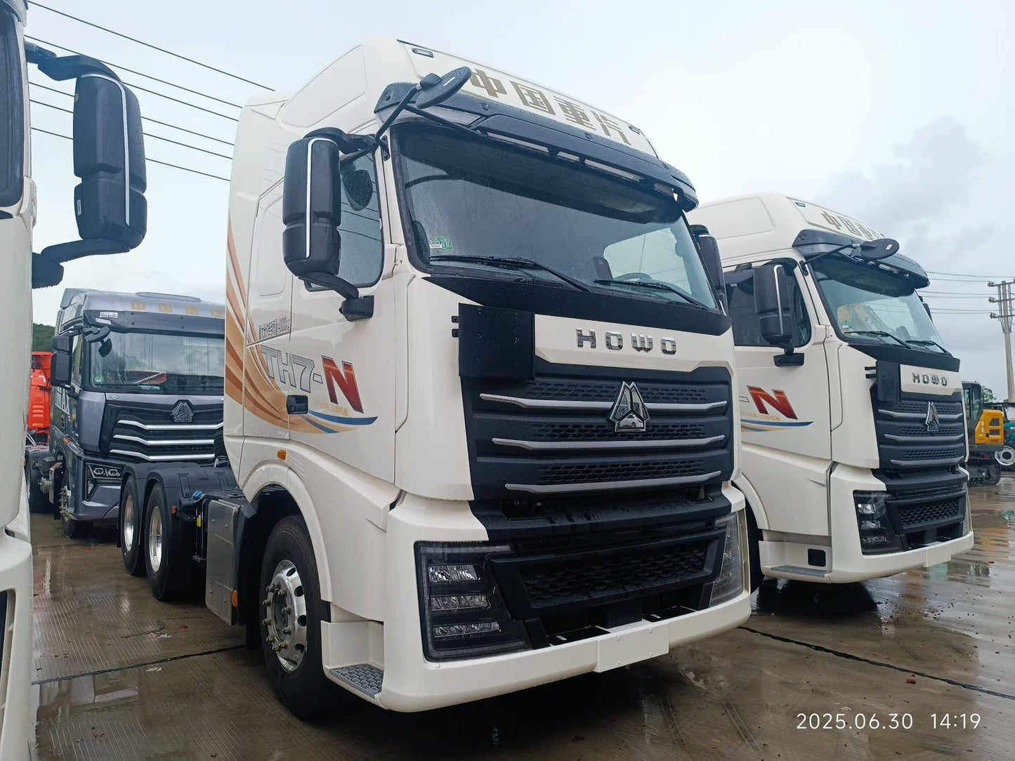 New Howo 720HP Wozun Edition Truck Chassis for Sale detail view
