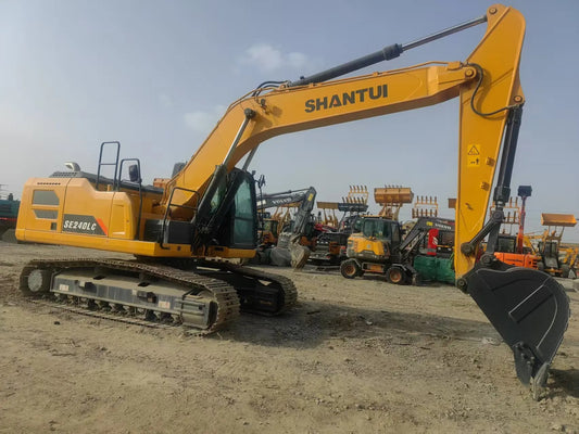 Used Shantui SE240LC Excavator for Sale rear side view