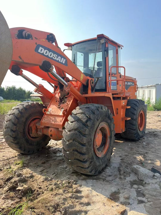 Used Doosan DL501 Wheel Loader for Sale rear side view