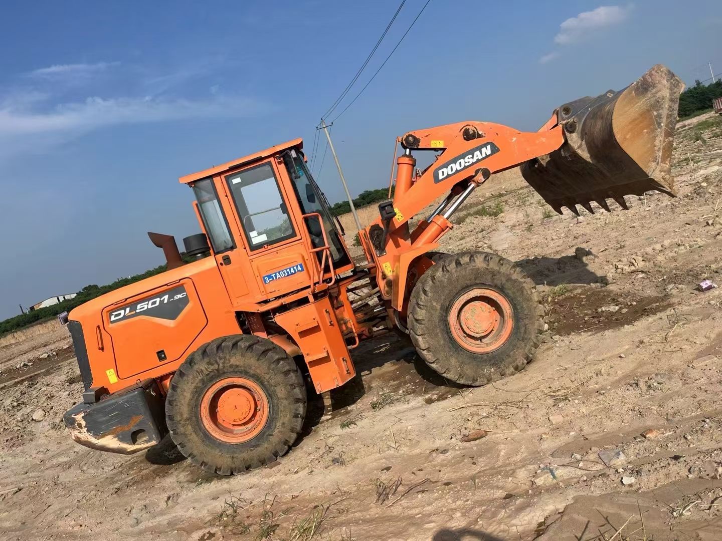 Used Doosan DL501 Wheel Loader for Sale detail view