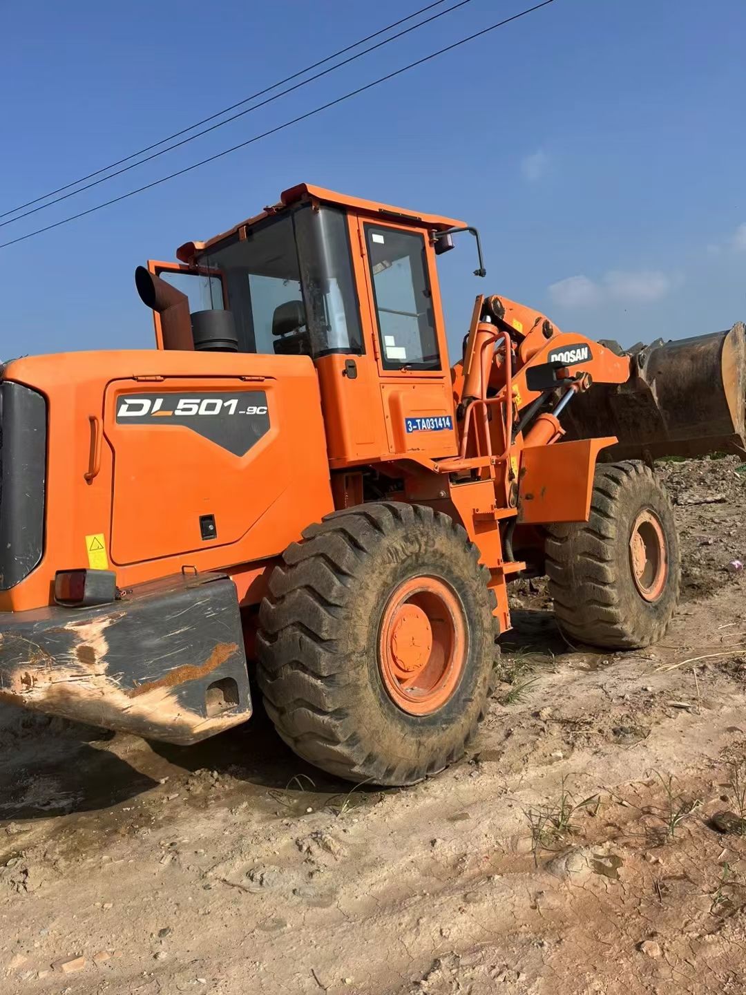 Used Doosan DL501 Wheel Loader for Sale detail view