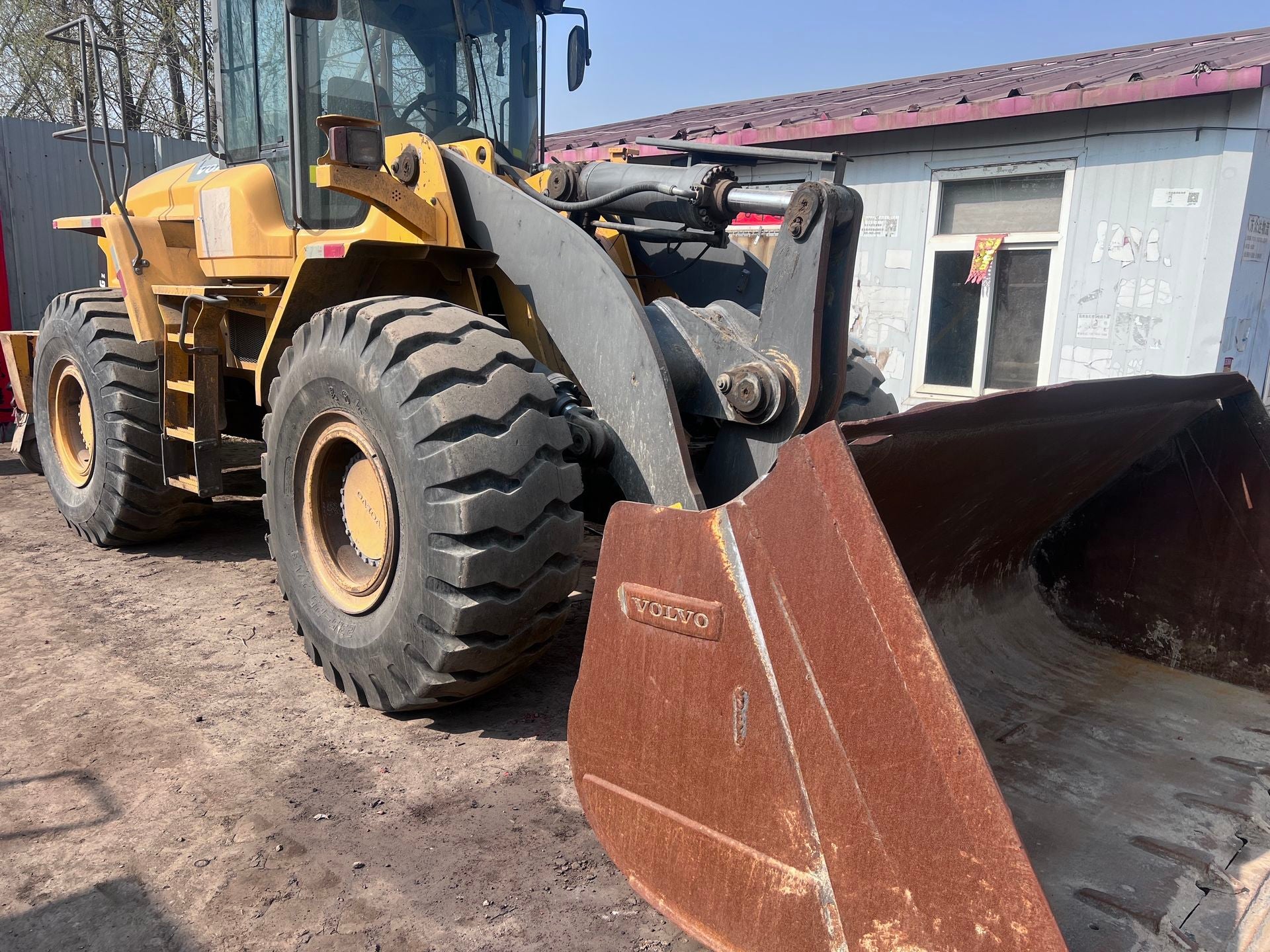 Used Volvo L90GZ Wheel Loader for Sale front view