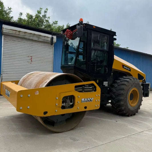 Used Sany SSR120C-10H Road Roller for Sale side view
