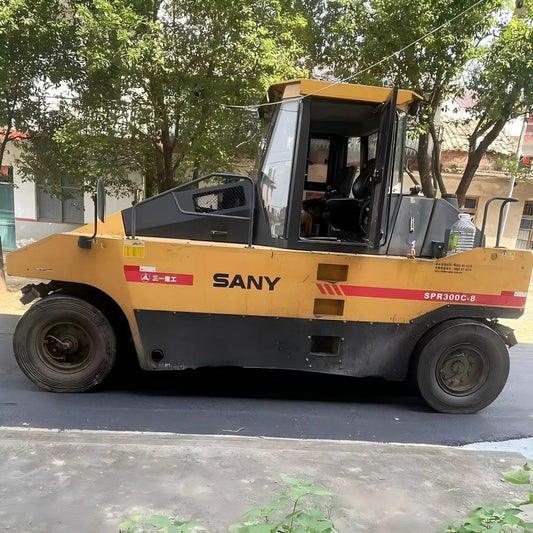 Used Sany SPR300C-8 Road Roller for Sale side view