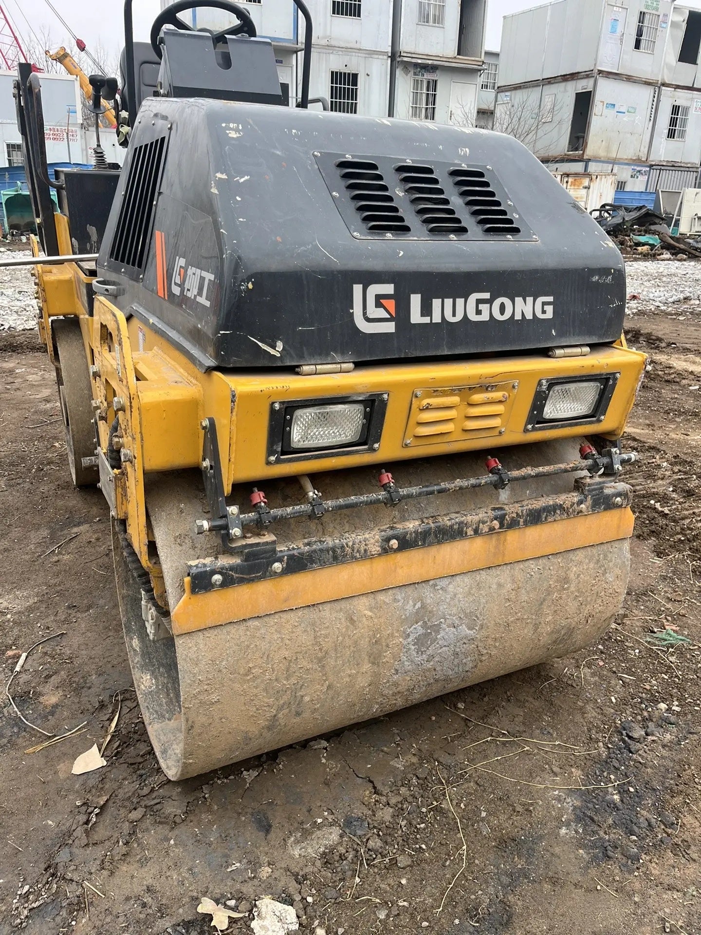 Used Liugong 6032E Road Roller for Sale rear side view